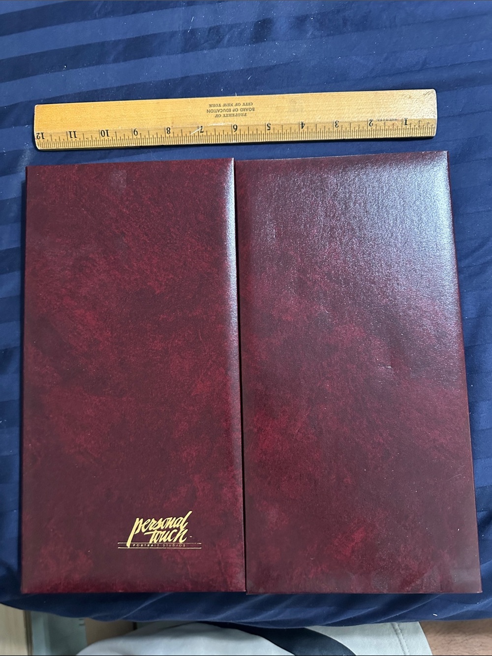 Burgundy Tablet/Accessory Folio Case